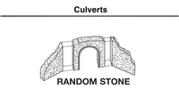 HO Woodland Random Stone Culvert 1264 - MPM Hobbies