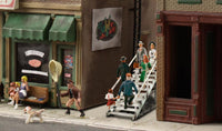 HO Woodland Taking The Stairs 1954 - MPM Hobbies