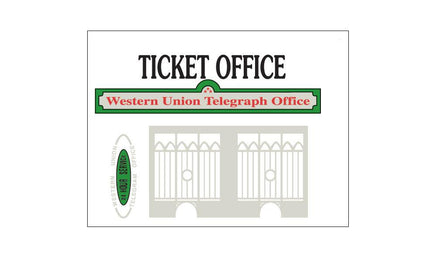 HO Woodland Ticket Office 222 - MPM Hobbies