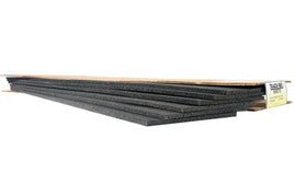 HO/O Woodland Track-Bed Sheets - 5x24" 6pk - 1470 - MPM Hobbies