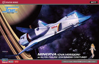 1/400 Hasegawa Crusher Joe Minerva w/Alfin Figure 64777 - MPM Hobbies