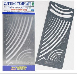 Scribing Template Curved Parallel Widths TP6 - MPM Hobbies