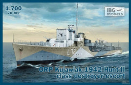 1/700 IBG ORP Kujawiak 1942 Hunt II Class Destroyer Escort