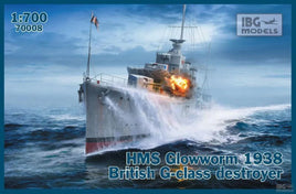 1/700 IBG HMS Glowworm 1938 British G-class destroyer