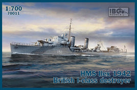 1/700 IBG HMS Ilex, 1942 British I-class destroyer
