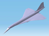 1/144 ICM Tupolev-144, Soviet Supersonic Passenger Aircraft