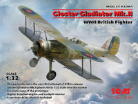 1/32 ICM Gloster Gladiator Mk.II, WWII British Fighter - MPM Hobbies