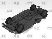 1/35 ICM Type 320 W142 Cabriolet Soft Top WWII German Staff Car Plastic Model Kit