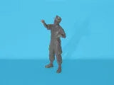 1/35 ICM US Helicopter Pilots Figures for COBRA Plastic Model Kit
