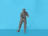1/35 ICM US Helicopter Pilots Figures for COBRA Plastic Model Kit