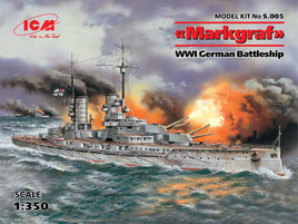 1/350 ICM Markgraf, WWI German Battleship