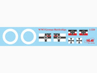 1/350 ICM Markgraf, WWI German Battleship