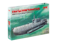 1/72 ICM U-Boat Type XXVIIB Seehund (early), WWII German Midget Submarine