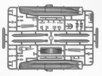 1/72 ICM U-Boat Type XXVIIB Seehund (late), WWII German Midget Submarine