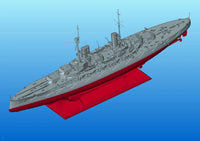 1/700 ICM Markgraf (full hull & waterline), WWI German Battleship