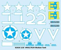 1/16 iLoveKit M4A1(76)W Sherman Medium Tank Plastic Model Kit