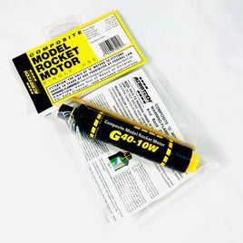 AeroTech G40-10W 29mm x 124mm Single Use 1-Motor Pack 74010 - MPM Hobbies