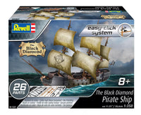 1/350 Revell-Monogram The Black Diamond Pirate Ship 1237 - MPM Hobbies