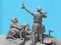1/35 ICM “Prost!”, Between Battles on Bergepanther 35343 - MPM Hobbies