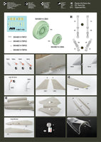 1/48 KA Models F-14D Tomcat Detail Set Parts for Tamiya