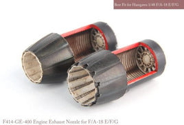 1/48 KA Models F/A-18E/F NOZZLE & AFTER BURNER SET (OPENED) for Hasegawa