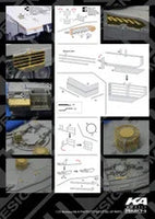 1/35 AFV proyectil de artillería de 155 mm AG35057