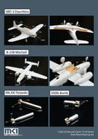 1/200 KA Models WWII US DECK PLANE SET I