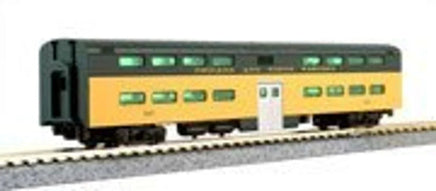 N Kato N C&NW EMD E8A and Pullman Bi-Level "400" Train 6-Unit Set w/ Pre-Installed ESU LokSound DCC 106104L - MPM Hobbies
