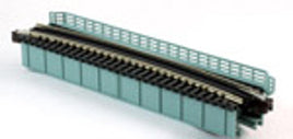 N Kato Unitrack Curved Deck Girder Bridge, Gray - 481mm (19") Radius 15º-20472 - MPM Hobbies