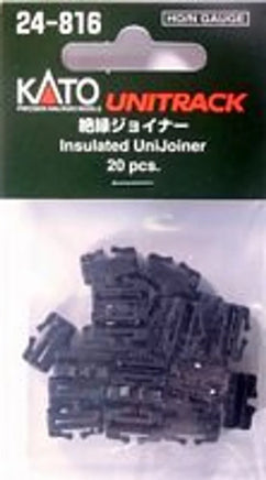 N Kato Insulated UniJoiner 20 pcs 24816 - MPM Hobbies