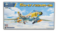 1/48 Kitty Hawk Su-17, Su-22 UM3K/UM4 Fitter G Plastic Model Kit - MPM Hobbies