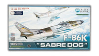 1/32 Kitty Hawk F-86K Sabre Dog Plastic Model Kit - MPM Hobbies