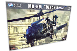 1/35 Kitty Hawk MH-60L Black Hawk Plastic Model Kit - MPM Hobbies