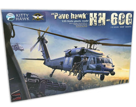 1/35 Kitty Hawk HH-60G Pave Hawk (with figures) Plastic Model Kit - MPM Hobbies