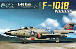 1/48 Kitty Hawk F-101B/RF-101B Voodoo Plastic Model Kit - MPM Hobbies