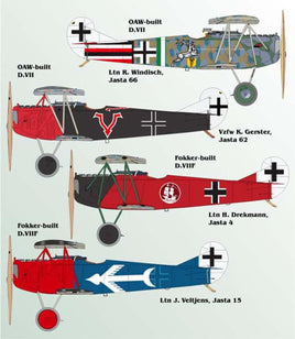 1/32 Lifelike Decals Fokker D.VII p-4