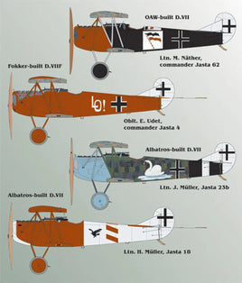 1/48 Lifelike Decals Fokker D.VII p-2 - MPM Hobbies