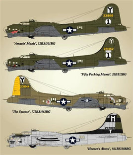 1/72 Lifelike Decals B-17 p-2 - MPM Hobbies