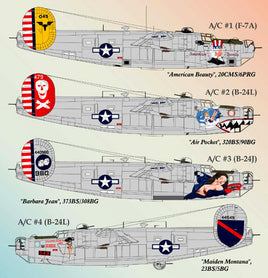1/72 Lifelike Decals B-24 Liberator p-1