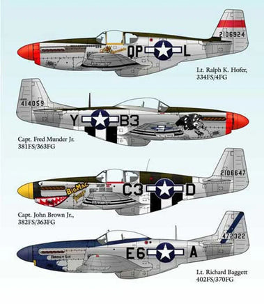 1/72 Lifelike Decals P-51 Mustang p-2 - MPM Hobbies