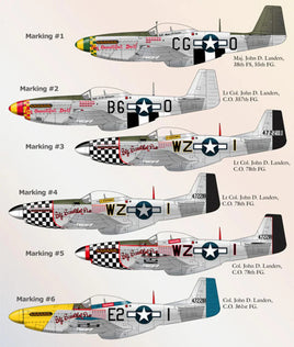 1/72 Lifelike Decals P-51 p-3 - MPM Hobbies