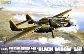 1/48 Great Wall Hobby WWII USAAF P-61A Black Widow Glass Nose - MPM Hobbies
