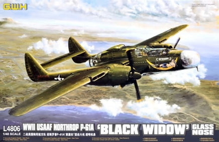 1/48 Great Wall Hobby WWII USAAF P-61A Black Widow Glass Nose