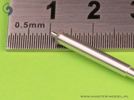 1/72 Master Model Italian 90mm L/53 gun barrel (Cannone da 90/53) - with covering sleeve - used on LATE Semovente M41M - MPM Hobbies