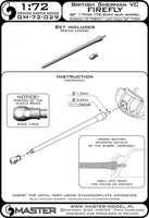 1/72 Master Model Sherman VC Firefly - Ordnance QF 17pdr (76.2mm) gun barrel - MPM Hobbies