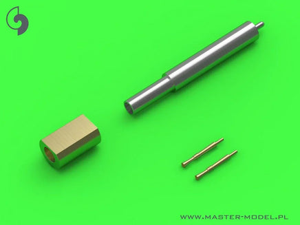 1/72 Master Model British QF 95mm howitzer gun barrel + Besa MG tips - for Centaur Mk.IV. Cromwell Mk.VI/VIII. Churchill Mk.V/VIII - MPM Hobbies