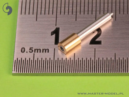 1/72 Master Model British QF 95mm howitzer gun barrel + Besa MG tips - for Centaur Mk.IV. Cromwell Mk.VI/VIII. Churchill Mk.V/VIII - MPM Hobbies