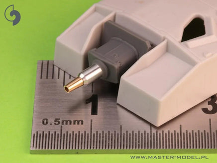 1/72 Master Model StuG III Ausf. A/B/C/D/E - 7.5cm StuK 37 L/24 gun barrel and resin mantlet - MPM Hobbies