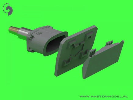 1/72 Master Model StuG III Ausf. A/B/C/D/E - 7.5cm StuK 37 L/24 gun barrel and resin mantlet - MPM Hobbies