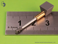 1/72 Master Model StuG III Ausf. F (early) - 7.5cm StuK 40 L/43 gun barrel & resin muzzle brake and mantlet - MPM Hobbies